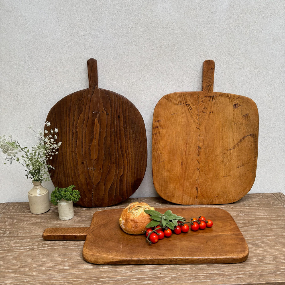 Large Antique Rustic Breadboard (Select from photo)