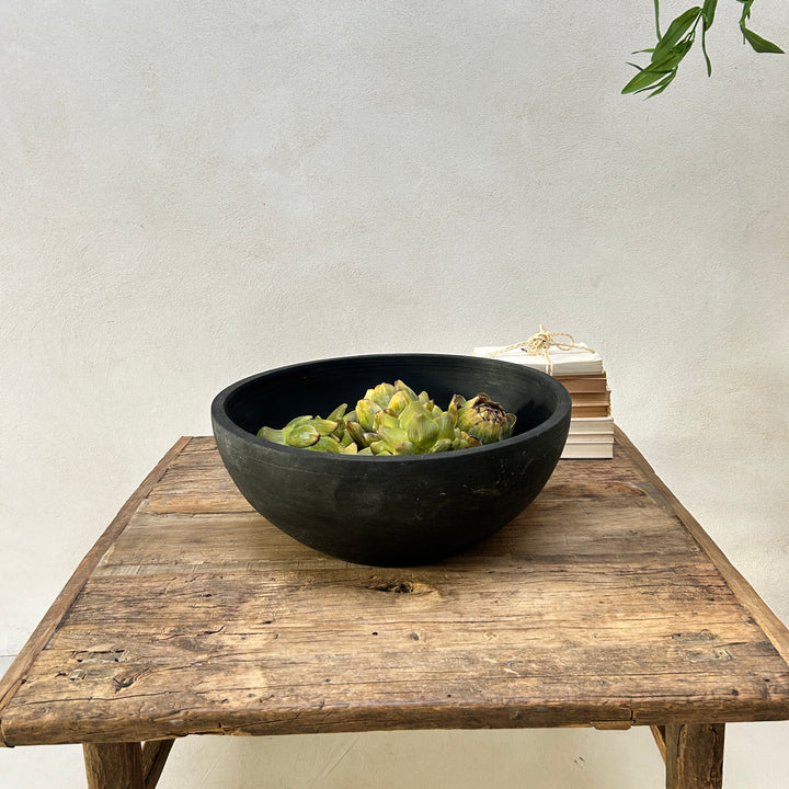 Large Antique Wooden Batak Bowl | Aurel