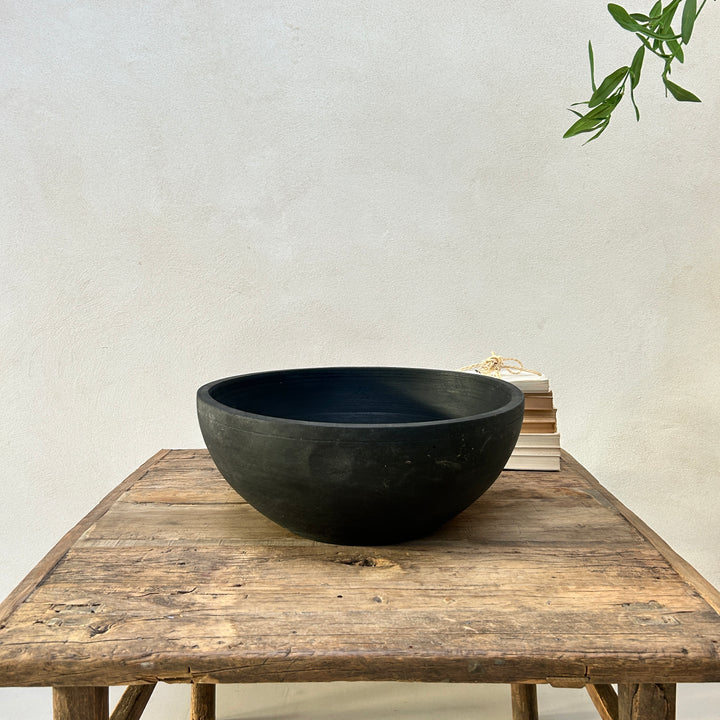 Large Antique Wooden Batak Bowl | Aurel