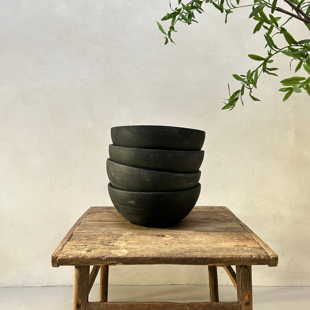 Large Antique Wooden Batak Bowl | Aurel