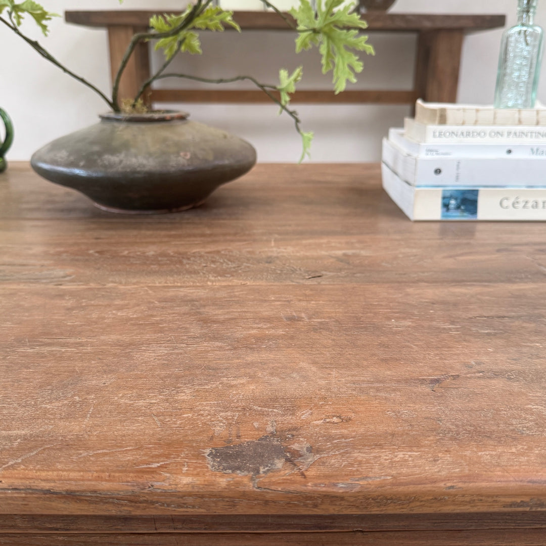 Large Reclaimed Dark Wood Coffee table | Allegra