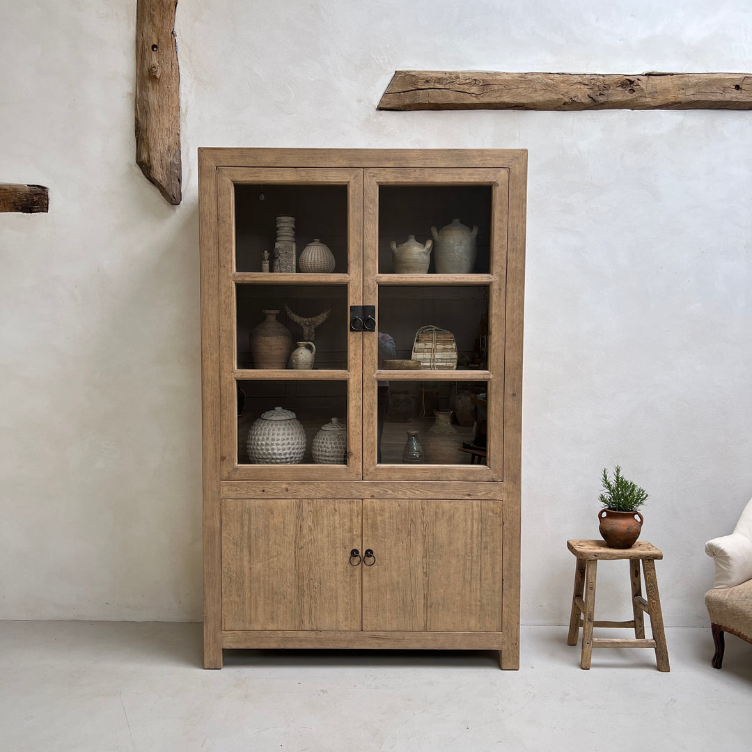 Large Reclaimed Glazed Cabinet Cawthorn