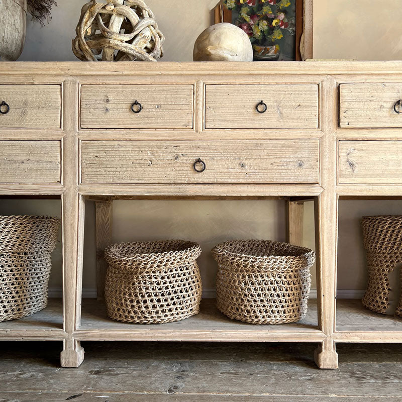 LARGE RUSTIC CONSOLE FALMOUTH