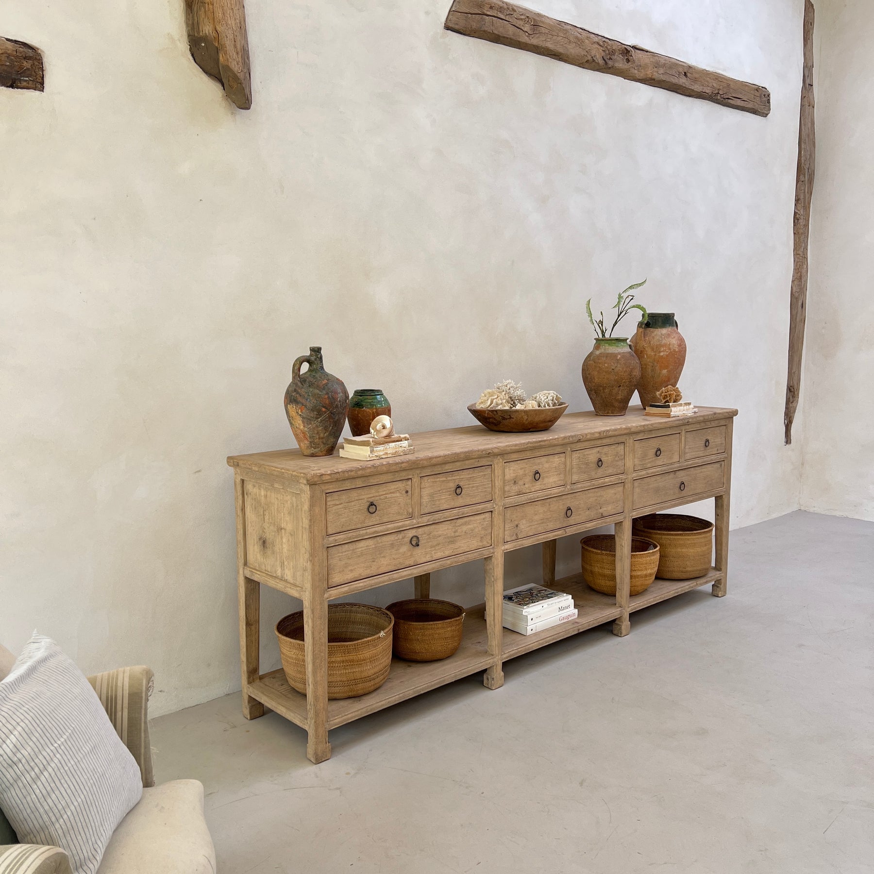 Rustic Computer Console Large Rustic Console Falmouth – Home Barn