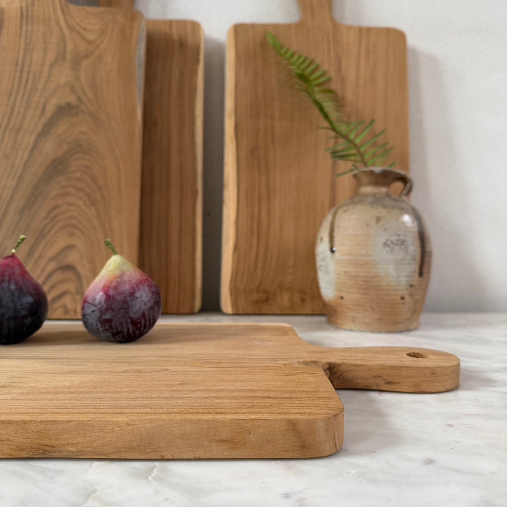 Large Teak Rectangular Breadboard