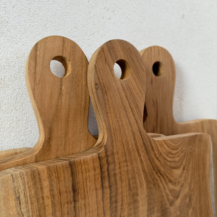 Large Teak Rectangular Breadboard 