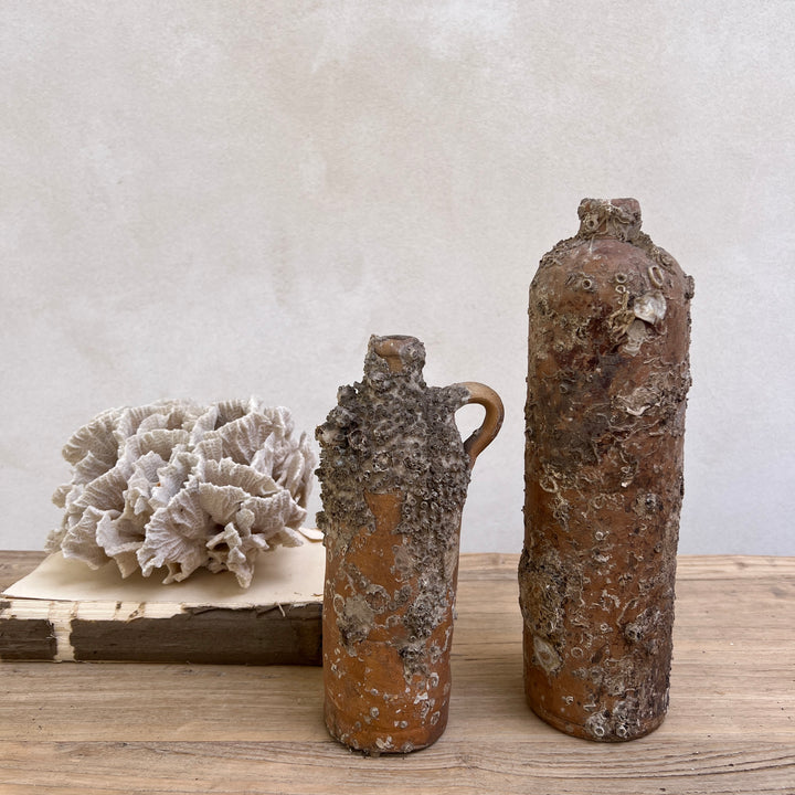 Large Vintage Shipwreck stoneware bottle