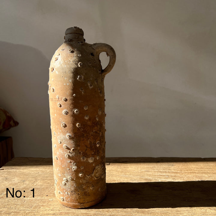 Large Vintage Shipwreck stoneware bottle 1 