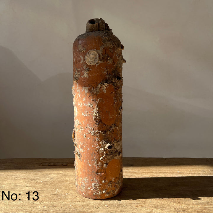 Large Vintage Shipwreck stoneware bottle 13