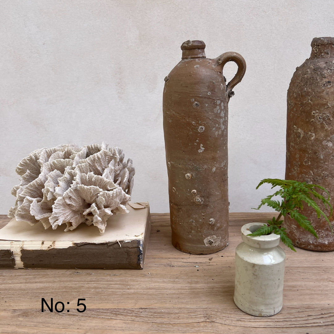 Large Vintage Shipwreck stoneware bottle