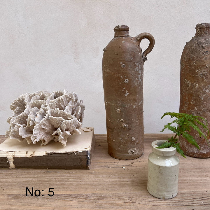 Large Vintage Shipwreck stoneware bottle