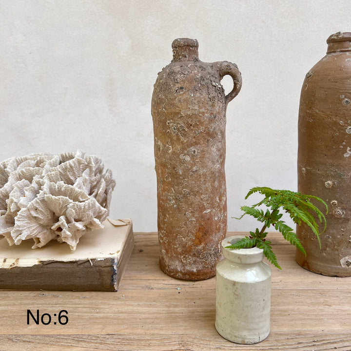 Large Vintage Shipwreck stoneware bottle
