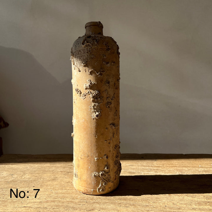 Large Vintage Shipwreck stoneware bottle 7 