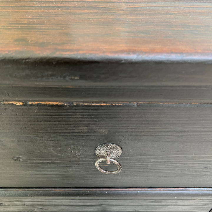 Large reclaimed chest of drawers black | Gisella