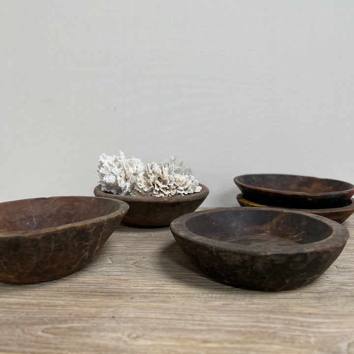 Rustic wooden bowl Mattia