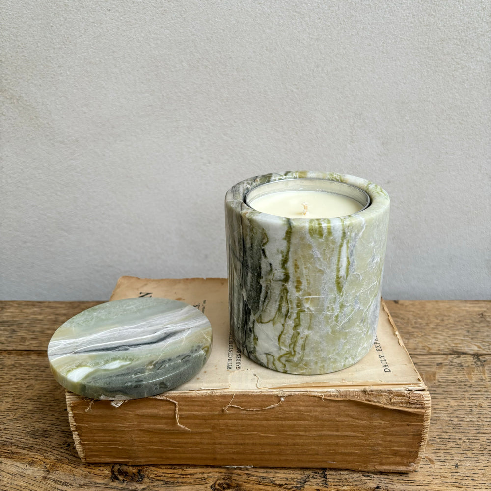 Marble Scented Candle - Blood Orange & Grapefruit