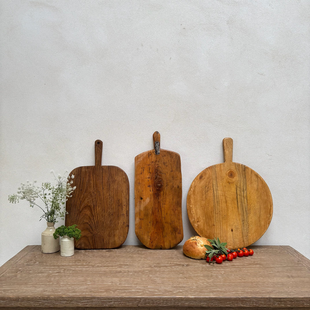 Medium Antique Rustic Breadboard (Select from photo)