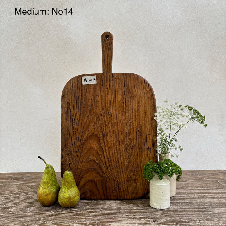Medium Antique Rustic Breadboard (Select from photo)