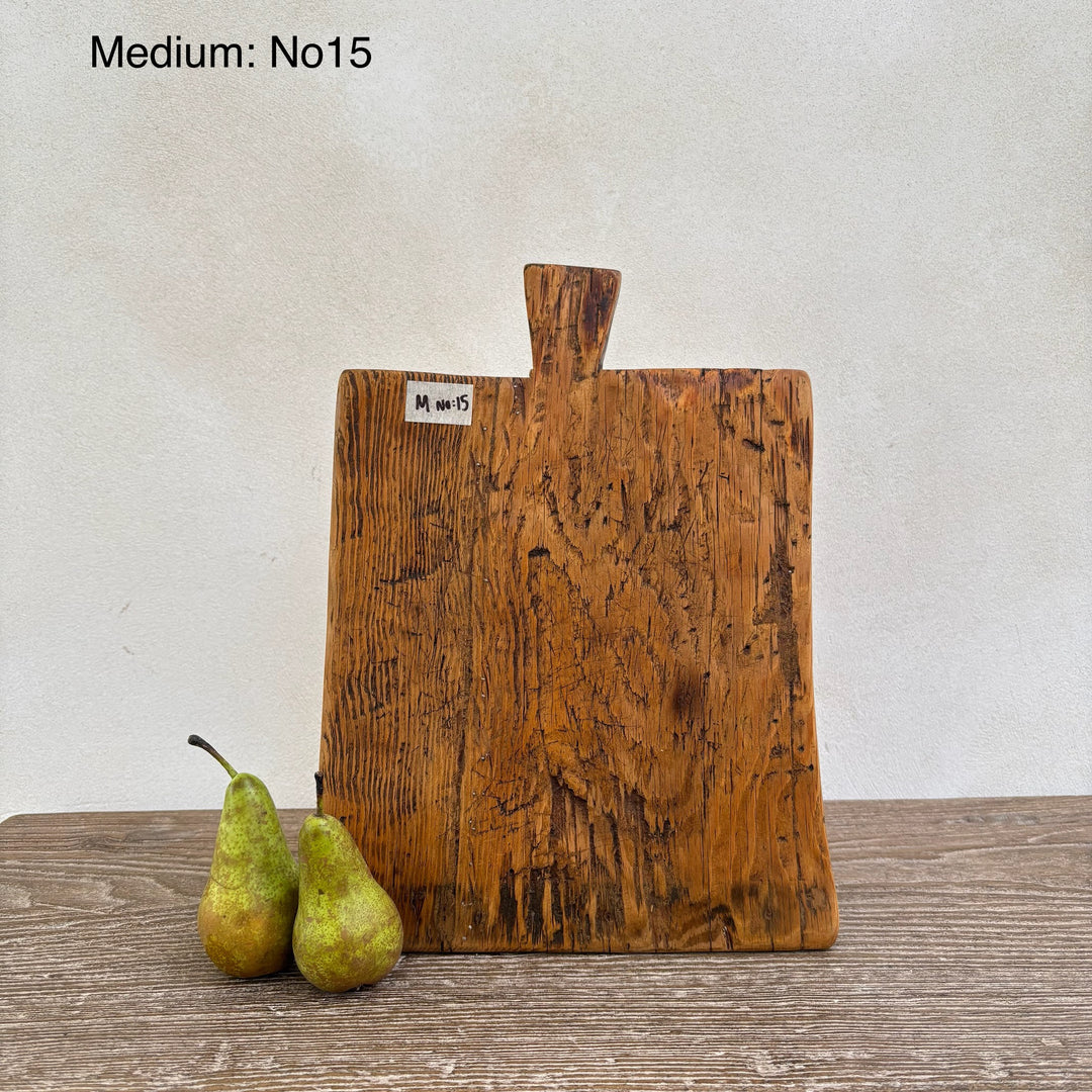 Medium Antique Rustic Breadboard (Select from photo)