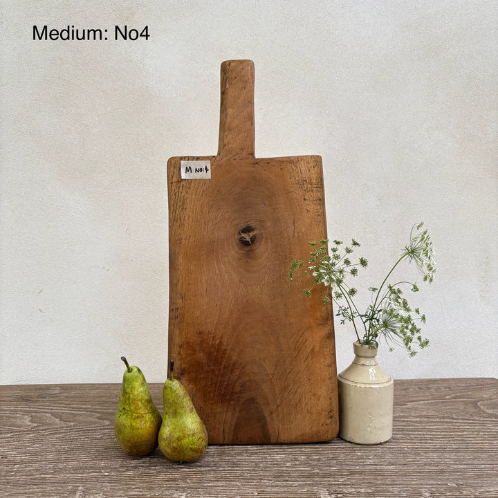 Medium Antique Rustic Breadboard (Select from photo)