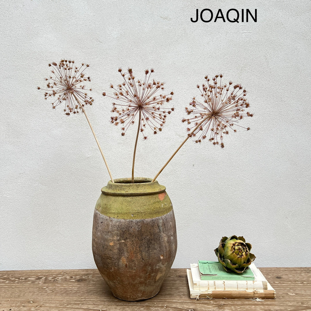 Medium Antique Urns | Olive