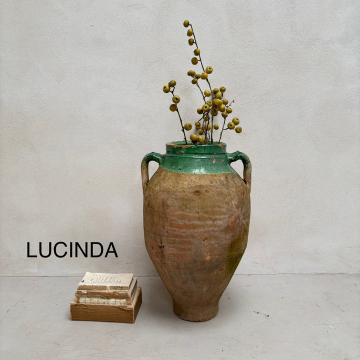 Medium Antique Urns | Olive 