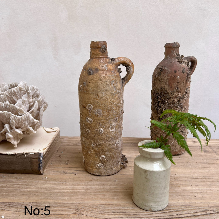 Medium Vintage Shipwreck stoneware bottle