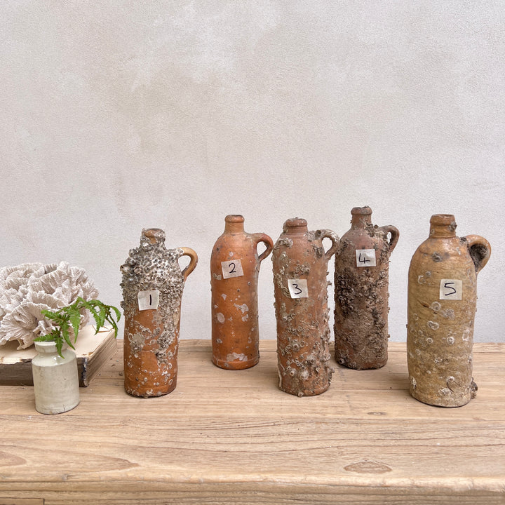 Medium Vintage Shipwreck stoneware bottle