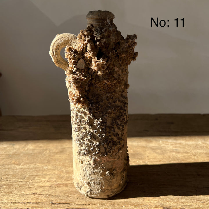 Medium Vintage Shipwreck stoneware bottle b 