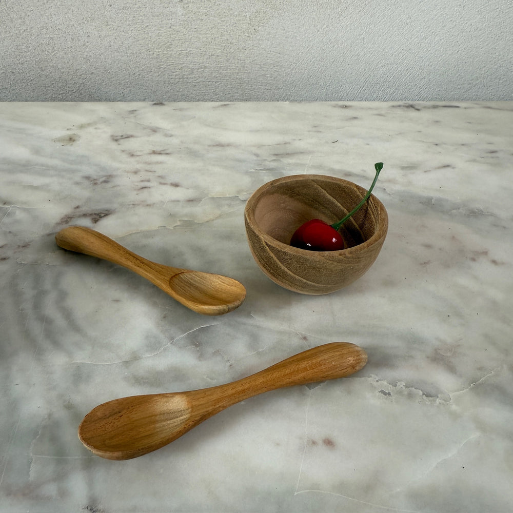 Mini Teak Wooden Spoon