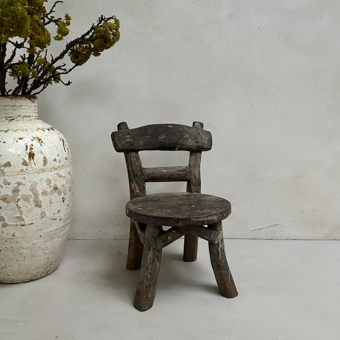 Mini antique wooden chair | Rafe