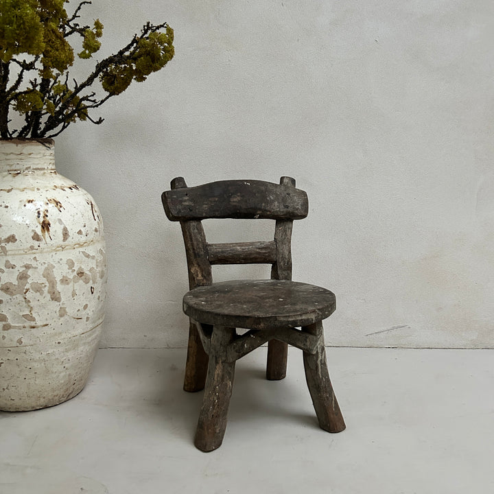 Mini antique wooden chair | Rafe