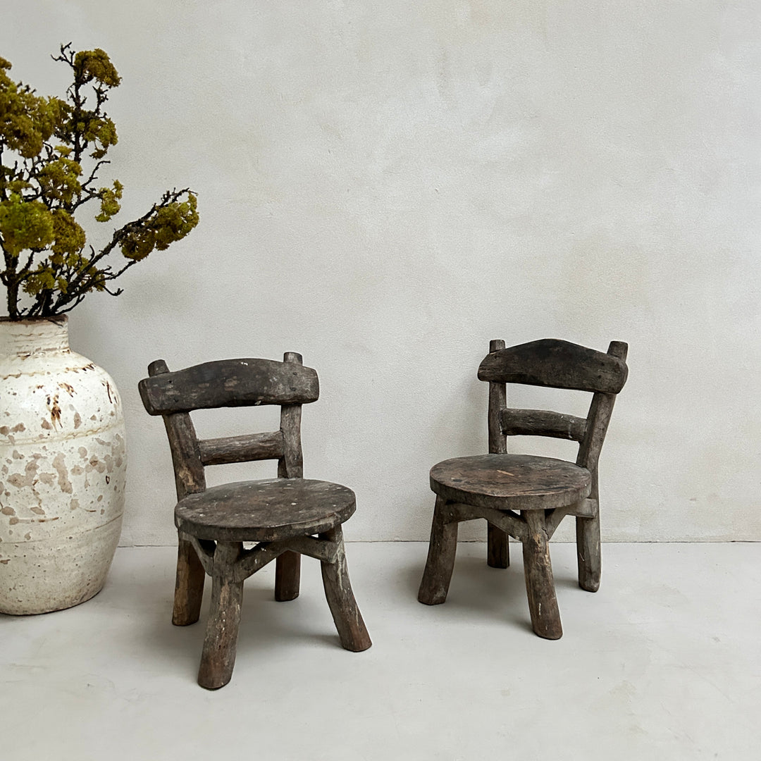 Mini antique wooden chair | Rafe