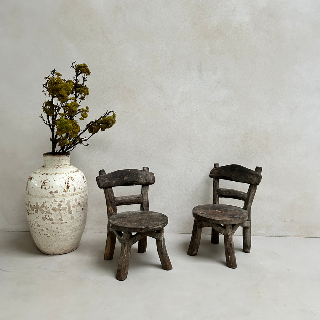 Mini antique wooden chair | Rafe