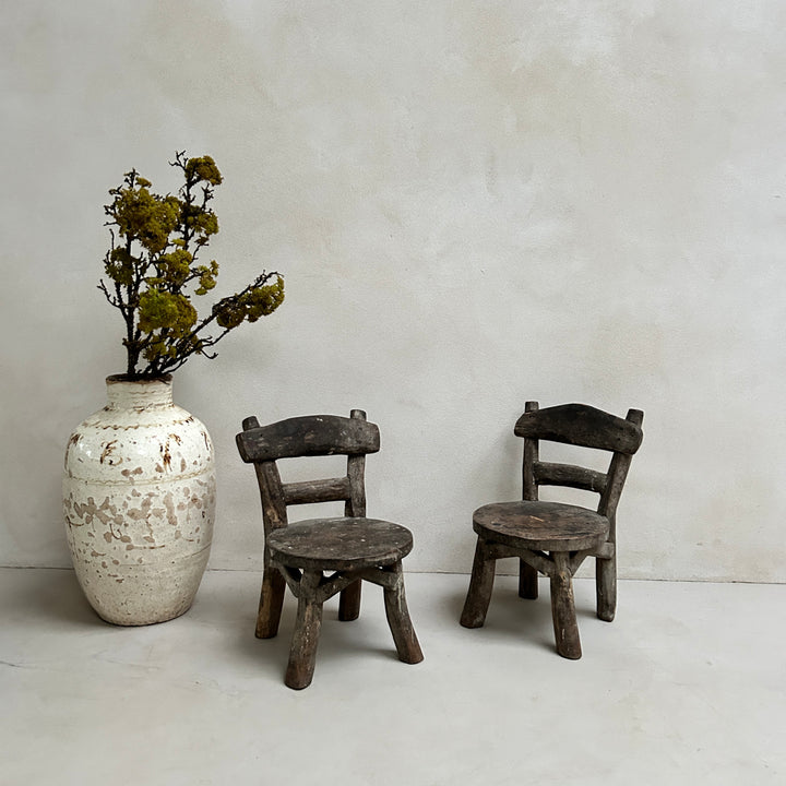 Mini antique wooden chair | Rafe