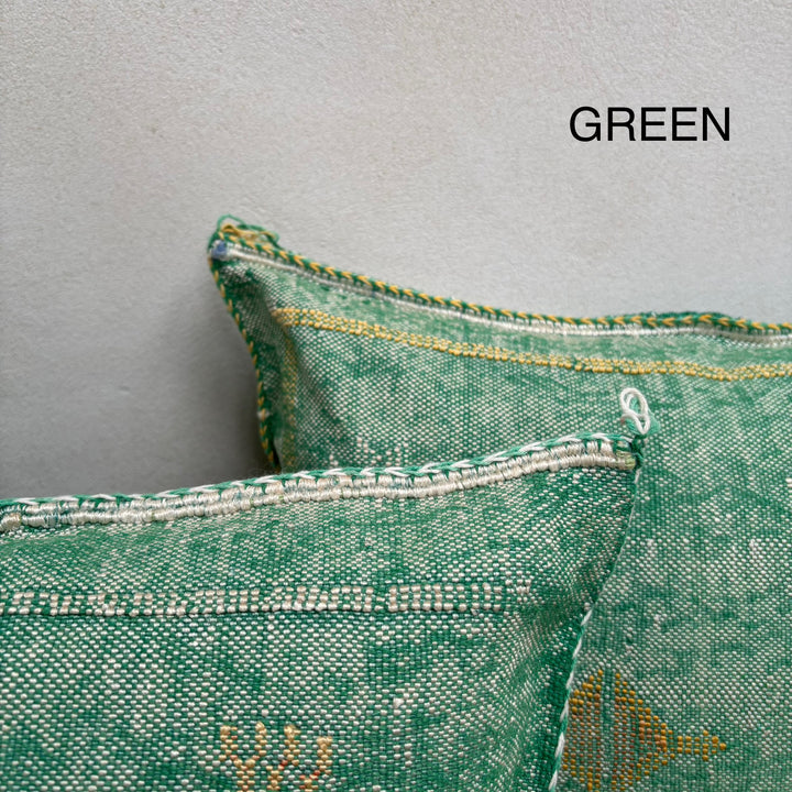 Moroccan Cactus Silk Cushion