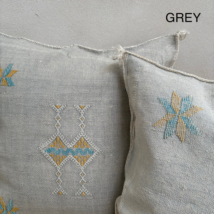 Moroccan Cactus Silk Cushion