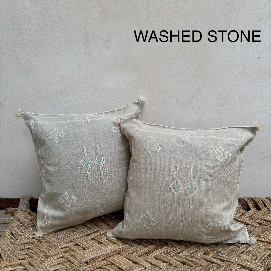 Moroccan Cactus Silk Cushion