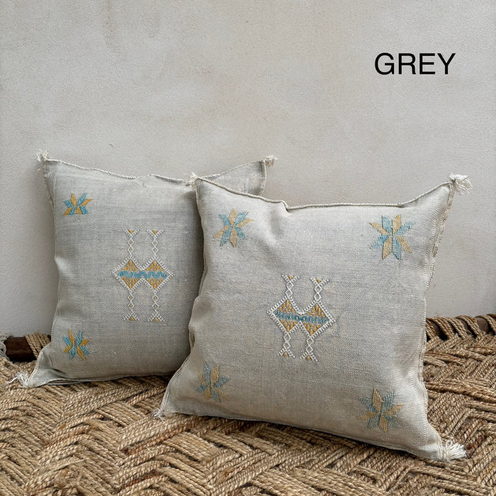 Moroccan Cactus Silk Cushion 