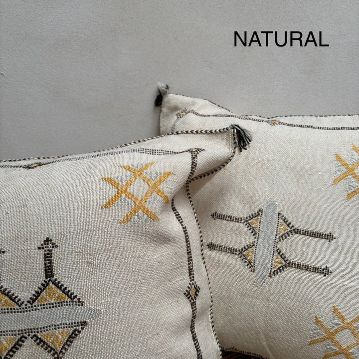 Moroccan Cactus Silk Cushion