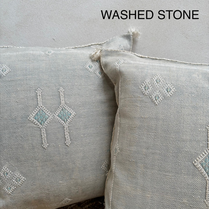 Moroccan Cactus Silk Cushion