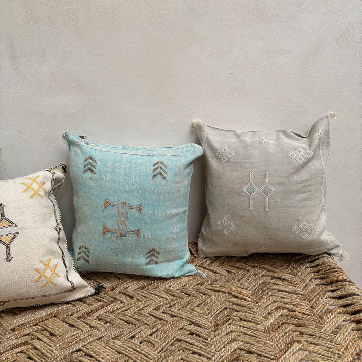 Moroccan Cactus Silk Cushion