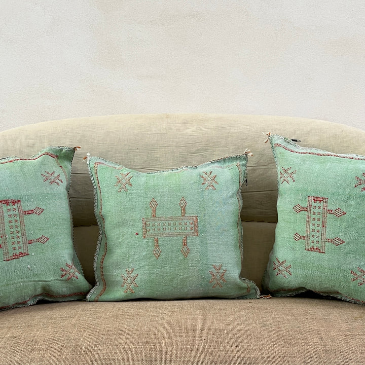 Moroccan Cactus Silk Cushion