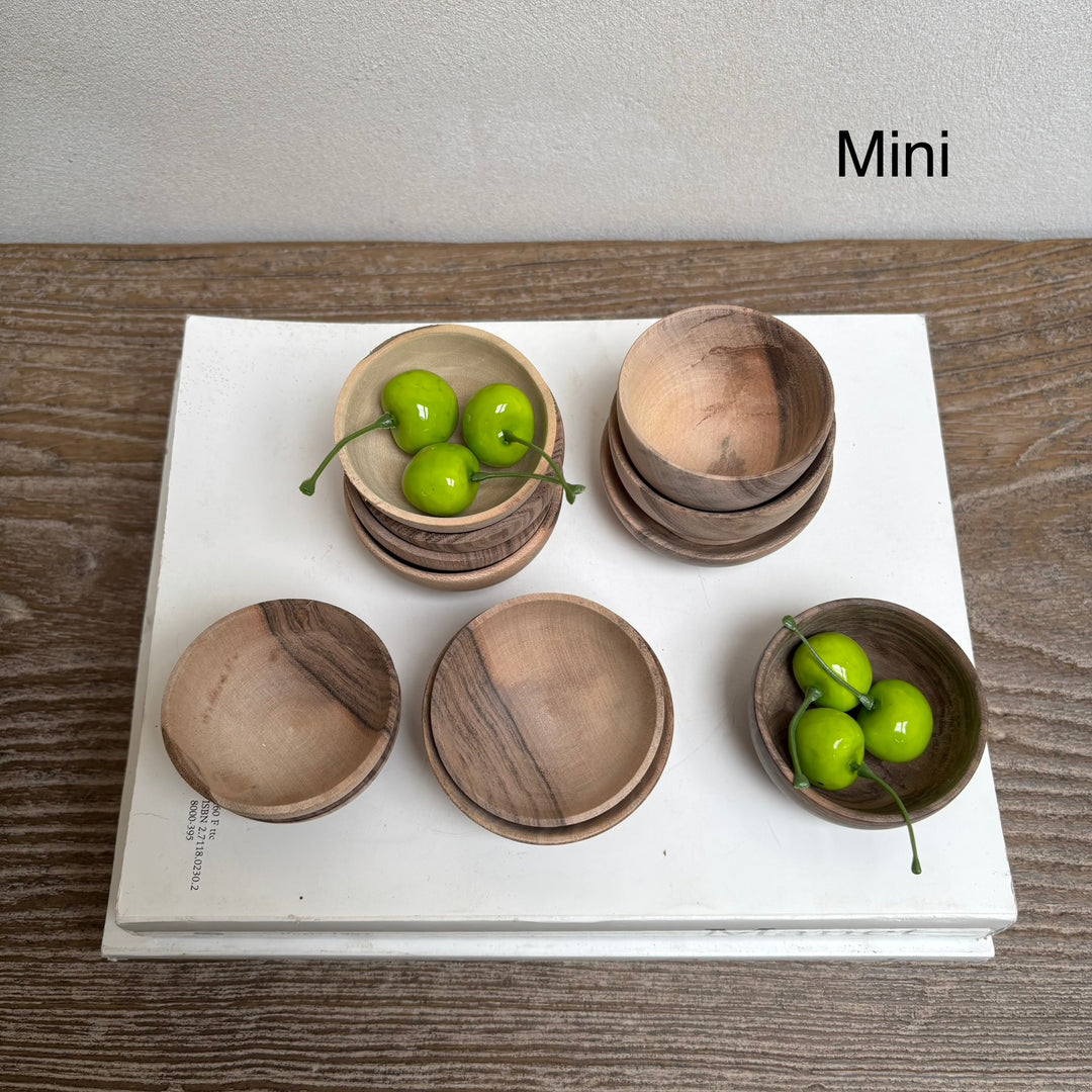 Moroccan Olive Wood Bowls