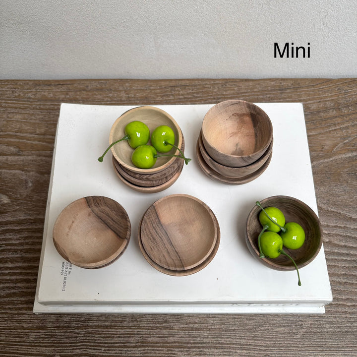 Moroccan Olive Wood Bowls