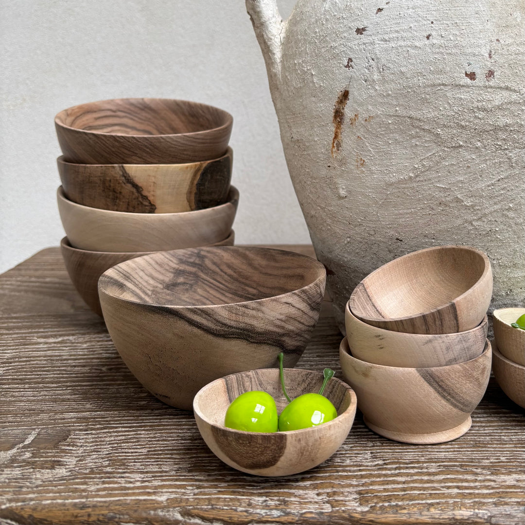 Moroccan Olive Wood Bowls