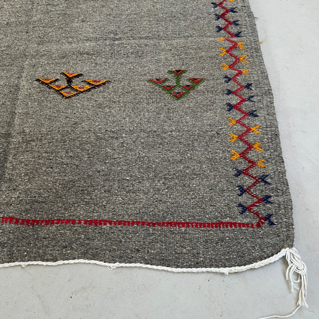 vMoroccan rug with abstract motifs | Atlas No3