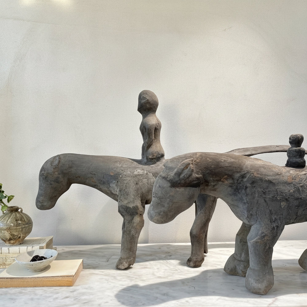 Mythical horse and rider | Sumba