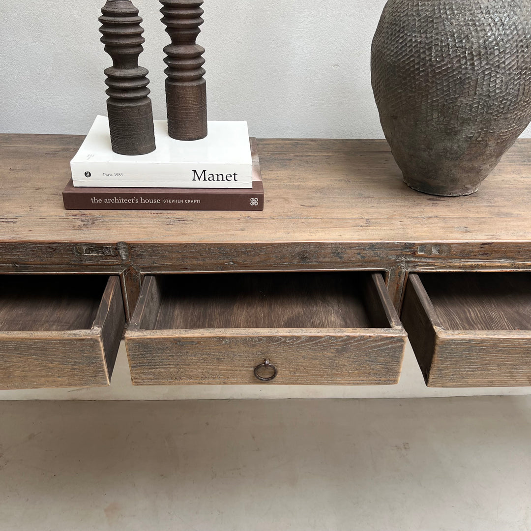 Narrow Antique Console Table