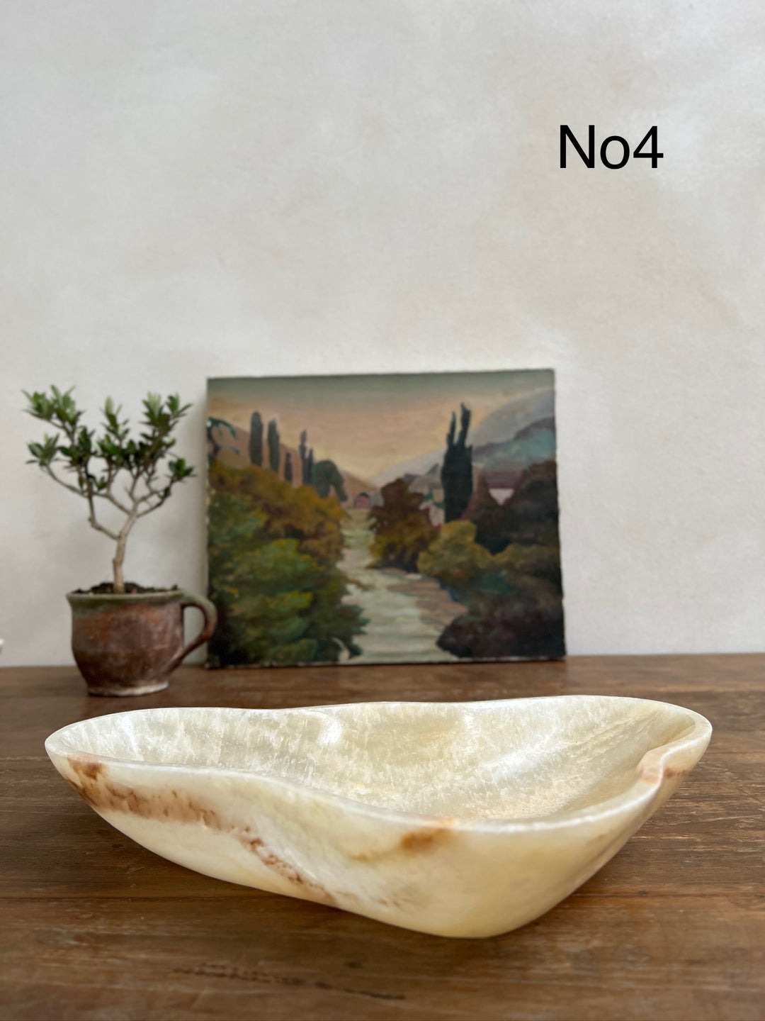 Natural Carved Onyx Bowl